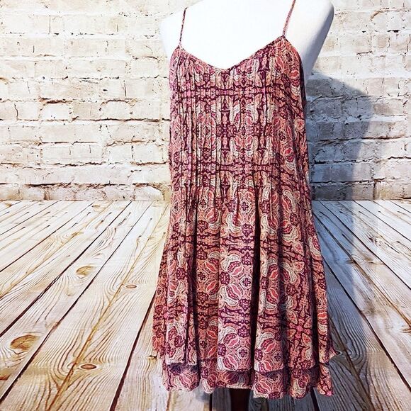 Sanctuary mini cami dress chiffon boho - Picture 1 of 5